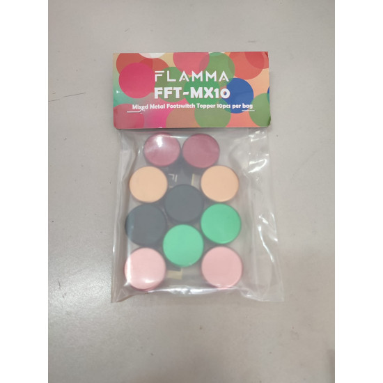 Flamma FFT MX10 Footswitch Buttons Protection 10pcs
