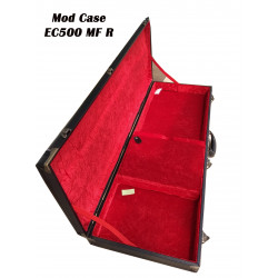MOD Case EC500 MF Premium Black Leather Custom Shop Vintage Case for Strat/Tele 