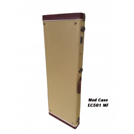 MOD Case EC501 MF Premium Tweed Custom Shop Vintage Case for Strat / Tele etc