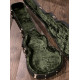 MOD CASE LP501 CLASSIC DELUXE HARDSHELL CASE IN BLACK WITH BRONZE HARDWARE FOR LES PAUL