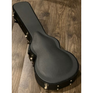 MOD CASE LP501 CLASSIC DELUXE HARDSHELL CASE IN BLACK WITH BRONZE HARDWARE FOR LES PAUL
