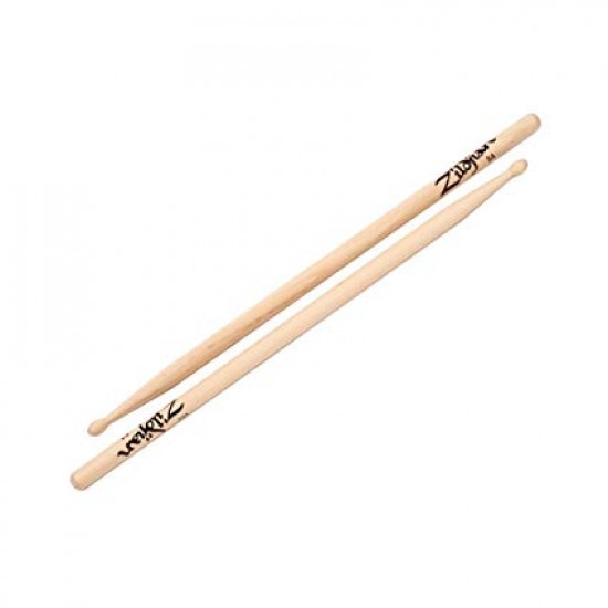 Zildjian 5A Wood Natural 5AWN Drum Stick Per Pair