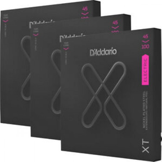 D'Addario XTB45100 XT Series Bass Strings, Long Scale, 45-100