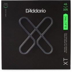 D'Addario XTB45105 XT Nickel Plated Steel Long Scale Bass Strings