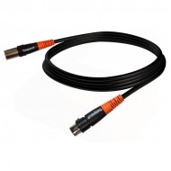 Bespeco SLFM900 Cannon XLR Male to Female XLR Cable (Black or Orange, 9 M)