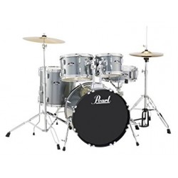 Pearl Roadshow 5-piece Complete Drum Set RS525SC Charcoal Metallic