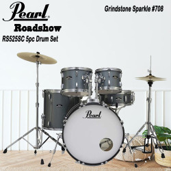 Pearl Roadshow 5-piece Drum Set RS525SC Grindstone Sparkle #708 Pearl Roadshow 5-piece Drum Set RS525SC Grindstone Sparkle #708