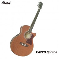 Chard EA22C Spruce Acoustic Electric Guitar