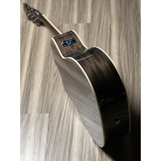 SQOE SPAIN S340FG BK TRANSACOUSTIC WITH EFFECTS IN BLACK BURST