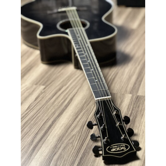 SQOE SPAIN S340FG BK TRANSACOUSTIC WITH EFFECTS IN BLACK BURST