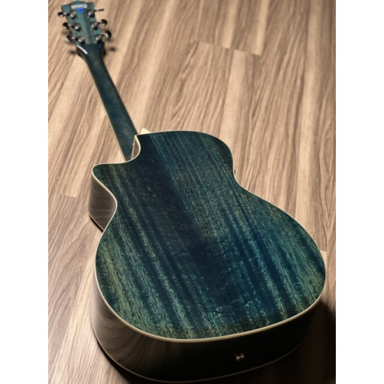 SQOE SPAIN S340FG BL TRANSACOUSTIC WITH EFFECTS IN BLUE BURST