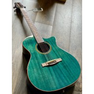 GALATASARAY GT GA10 BL ACOUSTIC ELECTRIC IN TRANSPARENT BLUE