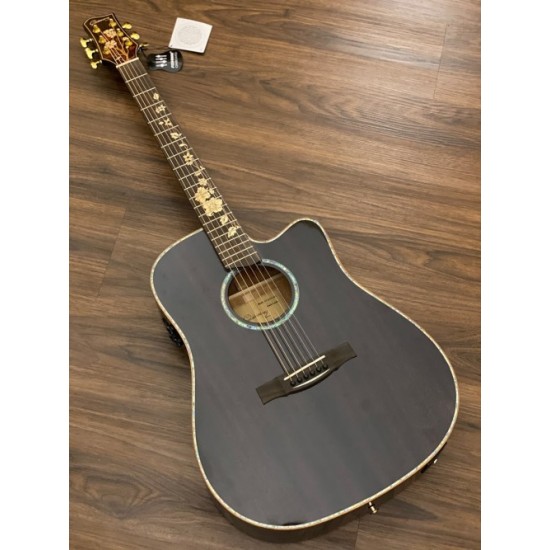 GALATASARAY GT QD1C BK FLX FULL SOLID MAHOGANY WITH FISHMAN FLEX PREAMP