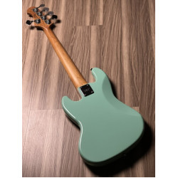 SQOE SJB650 ROASTED MAPLE SERIES 5 STRING IN SURF GREEN