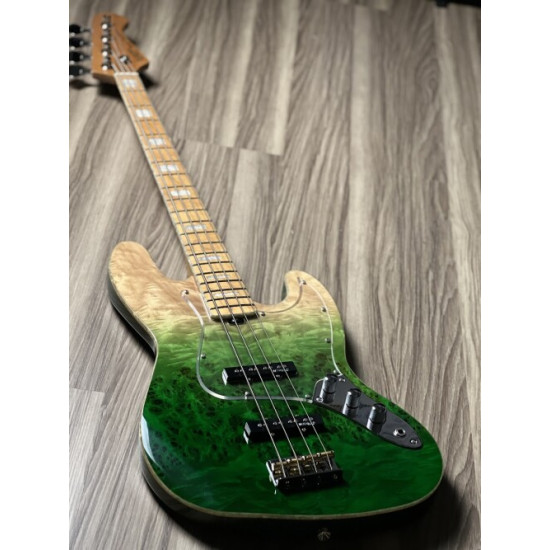 SQOE SJB700 ROASTED MAPLE SERIES IN MOSS GREEN FADE