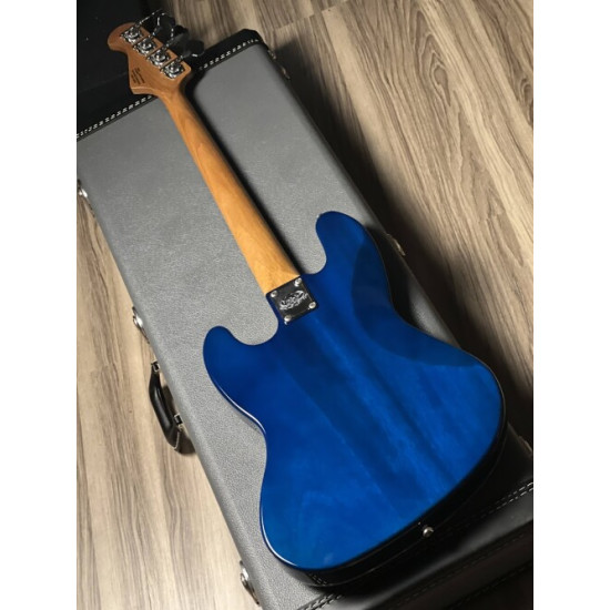 SQOE SJB800 ROASTED MAPLE SERIES IN TRANSPARENT INDIGO BLUE SQOE SJB800 ROASTED MAPLE SERIES IN TRANSPARENT INDIGO BLUE