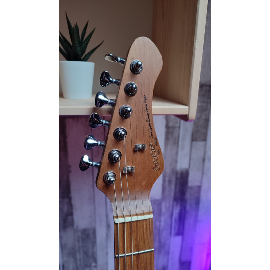 SQOE SEIB900 HSS ROASTED MAPLE SERIES IN CHARCOAL BURST