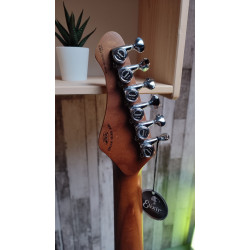 SQOE SEIB950 HH ROASTED MAPLE SERIES IN DARK CHERRY RED