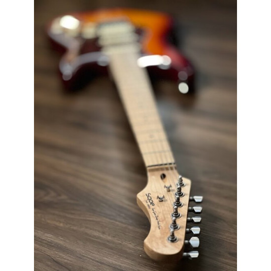 SQOE SEST250 HSS GENESIS SERIES IN CHERRY SUNBURST