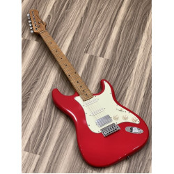 SQOE SEST600 HSS ROASTED MAPLE SERIES IN CANDY APPLE RED