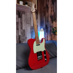 SQOE SETL300 ROASTED MAPLE SERIES IN CANDY APPLE RED