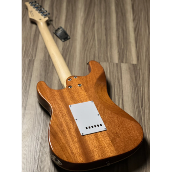 SQOE SEIB680 HSS with Flame Maple Top in Violet Purple