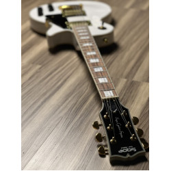 SQOE SELP300 IN ALPINE WHITE WITH GOLD HARDWARE