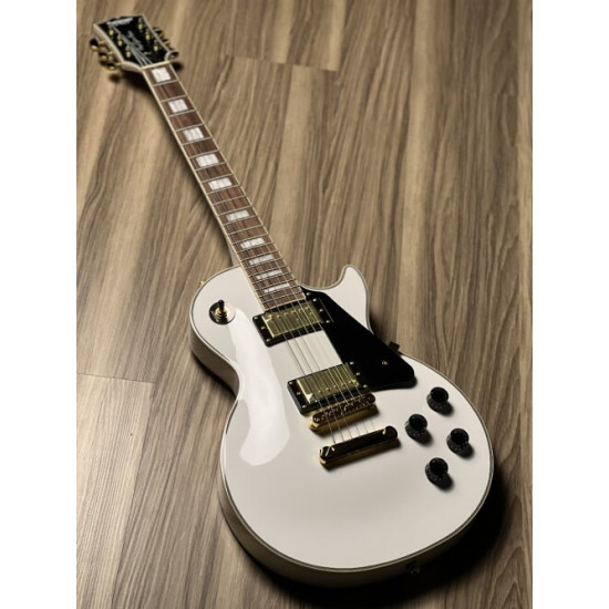 SQOE SELP300 IN ALPINE WHITE WITH GOLD HARDWARE