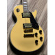 SQOE SELP300 In Vintage White with Gold Hardware Electric Guitar
