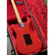 SQOE SEST1000 HSS Custom Shop Series in Fiesta Red Limited Edition with Hardshell Case