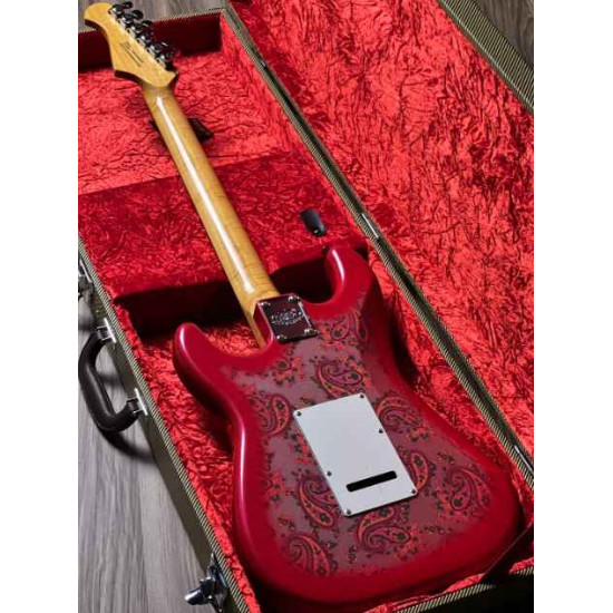 SQOE SEST1100 HSS Custom Shop Series in Pink Paisley Limited Edition with Hardshell Case SQOE SEST1100 HSS Custom Shop Series in Pink Paisley Limited Edition with Hardshell Case