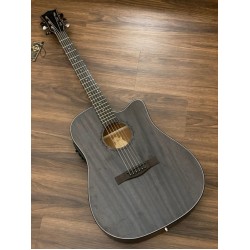 SQOE SPAIN SQ AC FG ACOUSTIC ELECTRIC IN STAINED BLACK NATURAL MATTE