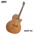 SQOE S360T SK-BK Acoustic Electric Guitar