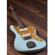 SOLOKING JM40 OFFSET CLASSIC IN SEAFOAM GREEN ELECTRIC GUITAR