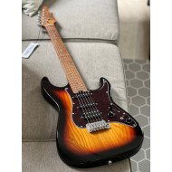 SOLOKING MS-1 CLASSIC ASH FMN IN 3 COLOR SUNBURST WITH ROASTED FLAME MAPLE NECK NAFIRI SPECIAL RUN