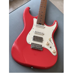 SOLOKING MS-11 CLASSIC MKII WITH ROASTED MAPLE FB IN FIESTA RED
