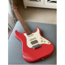 SOLOKING MS-11 CLASSIC MKII WITH ROASTED MAPLE FB IN FIESTA RED