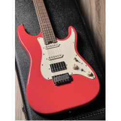 SOLOKING MS-11 CLASSIC MKII WITH ROSEWOOD FB IN FIESTA RED