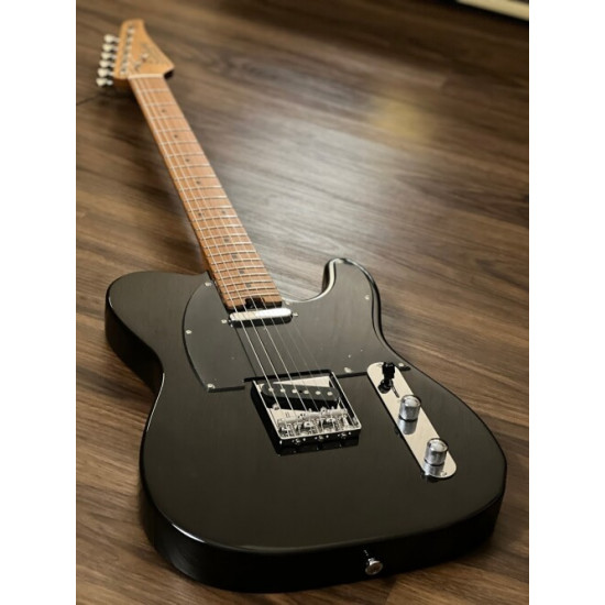 SOLOKING MT-1 VINTAGE MKII WITH ROASTED MAPLE NECK IN BLACK