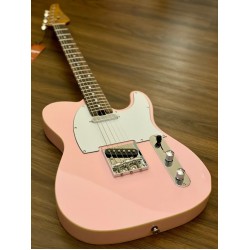 SOLOKING T-1B VINTAGE MKII WITH ROASTED MAPLE NECK AND ROSEWOOD FB IN SHELL PINK