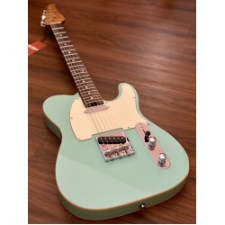 SOLOKING T-1B VINTAGE MKII WITH ROASTED MAPLE NECK AND ROSEWOOD FB IN SURF GREEN