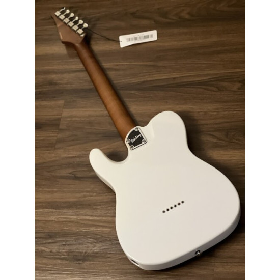 SOLOKING MT-1 VINTAGE MKII WITH ROASTED MAPLE NECK AND ROSEWOOD FB IN OLYMPIC WHITE SOLOKING MT-1 VINTAGE MKII WITH ROASTED MAPLE NECK AND ROSEWOOD FB IN OLYMPIC WHITE