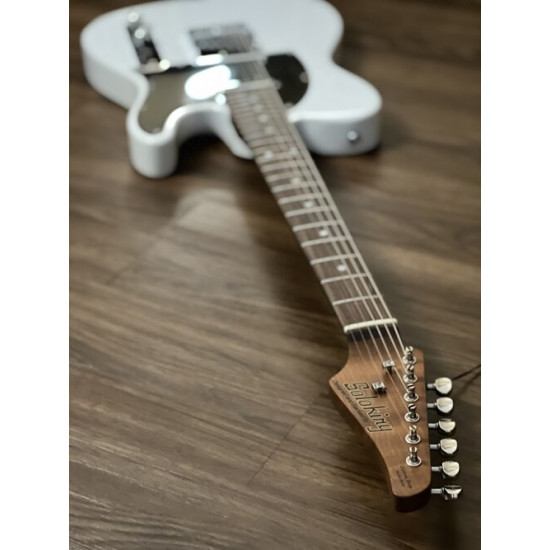 SOLOKING MT-1 VINTAGE MKII WITH ROASTED MAPLE NECK AND ROSEWOOD FB IN OLYMPIC WHITE SOLOKING MT-1 VINTAGE MKII WITH ROASTED MAPLE NECK AND ROSEWOOD FB IN OLYMPIC WHITE