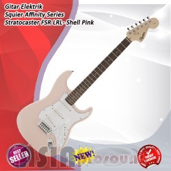 Squier Affinity Series Stratocaster FSR LRL Shell Pink