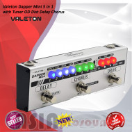 Valeton Dapper Mini Mes-1 5 in 1 with Tuner OD Dist Delay Chorus