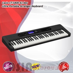 Casio CT-S400 61 key Ultra Portable Arranger Keyboard