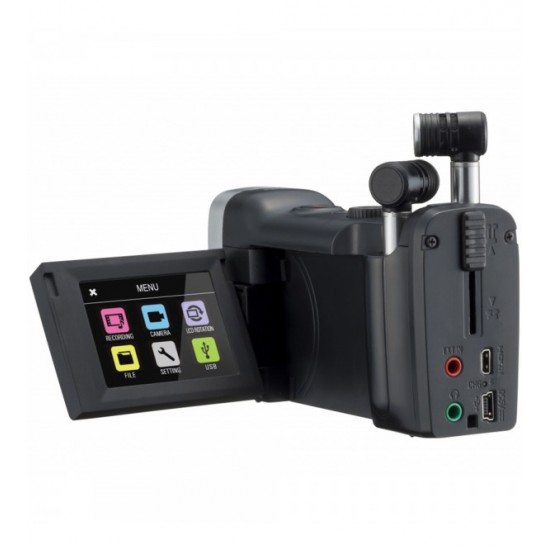 Zoom Q4n Handy Video Camera Recording With Stand Mount