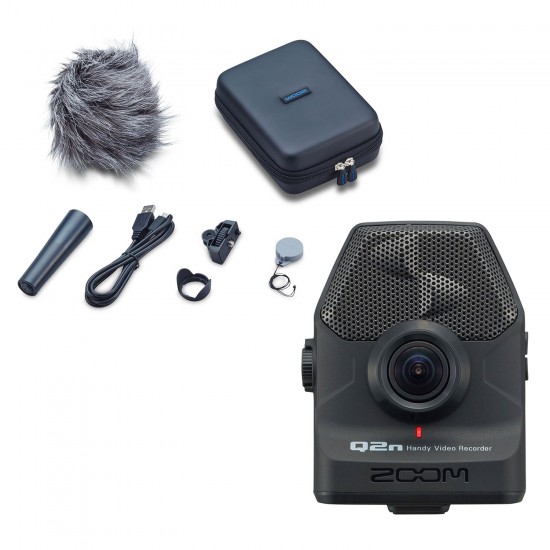 Zoom Q2N with Accessories APQ2N Handy Video Recorder